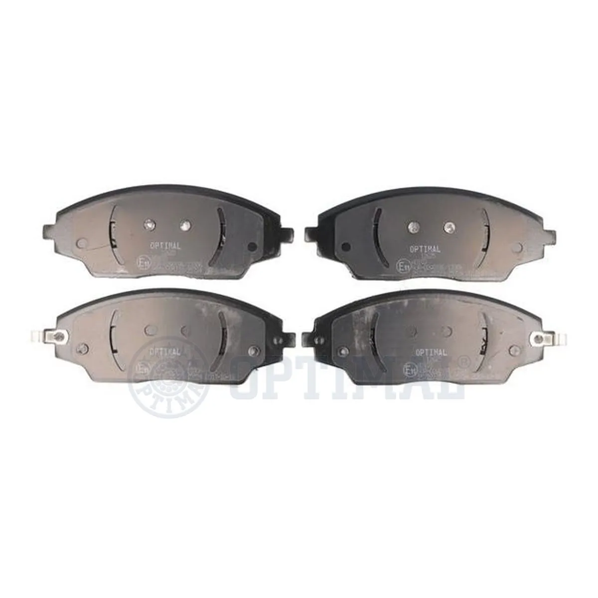 Kit de plaquettes de frein, frein à disque OPTIMAL 12625