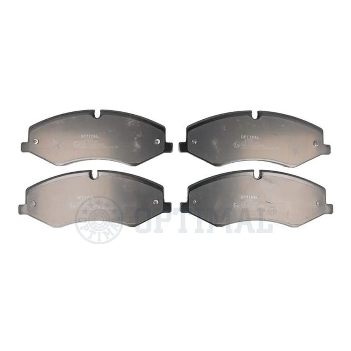 Kit de plaquettes de frein, frein à disque OPTIMAL 12549