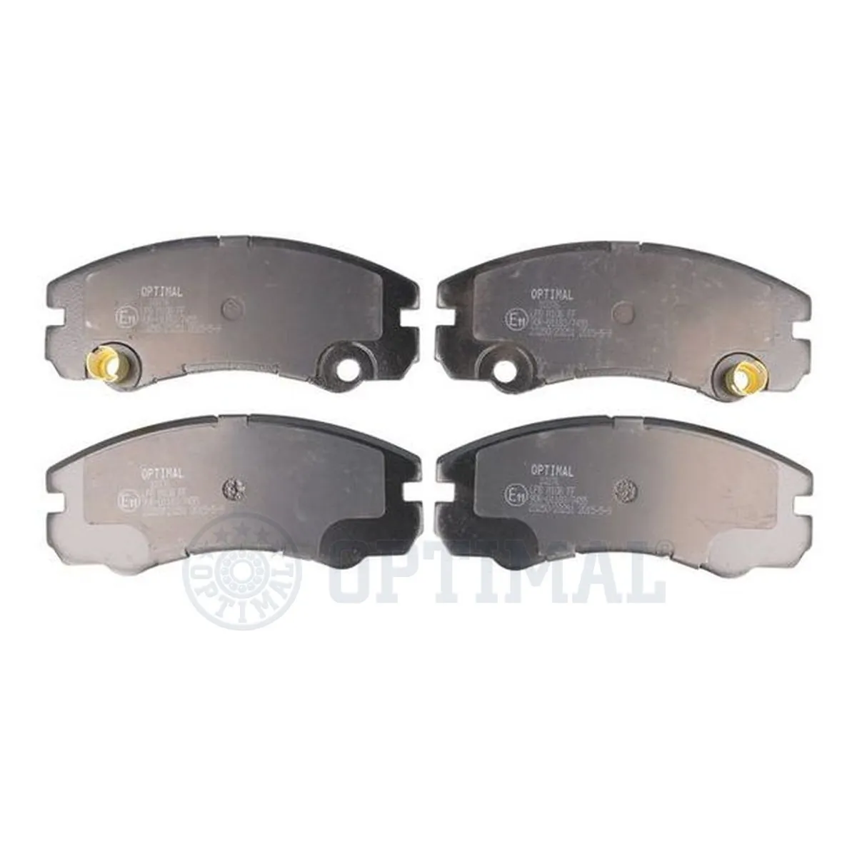 Kit de plaquettes de frein, frein à disque OPTIMAL 10376