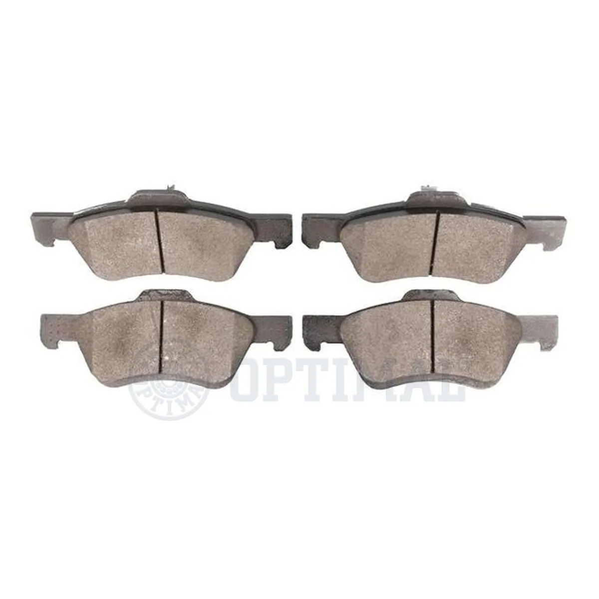 Kit de plaquettes de frein, frein à disque OPTIMAL 12507