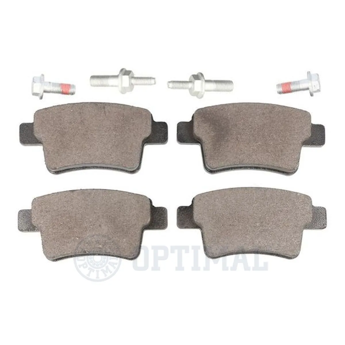 Kit de plaquettes de frein, frein à disque OPTIMAL 12343