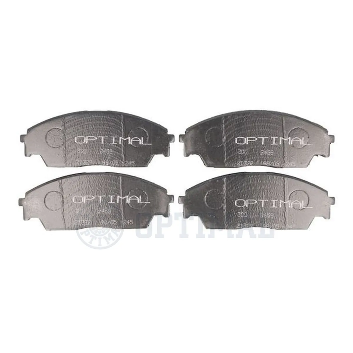 Kit de plaquettes de frein, frein à disque OPTIMAL 9458