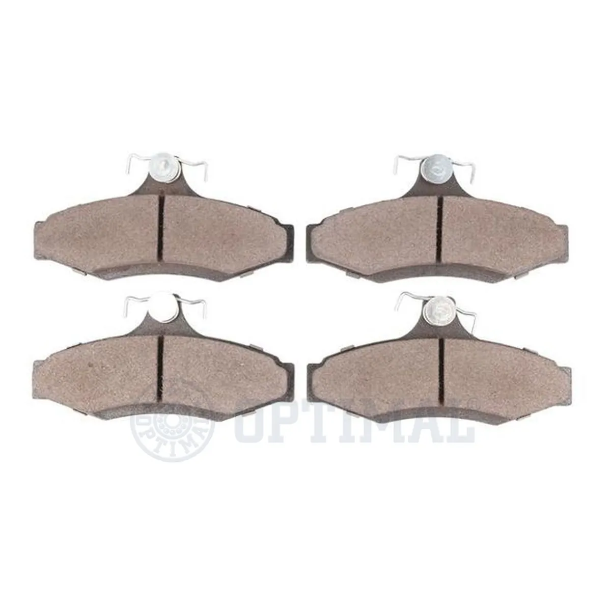 Kit de plaquettes de frein, frein à disque OPTIMAL 10197