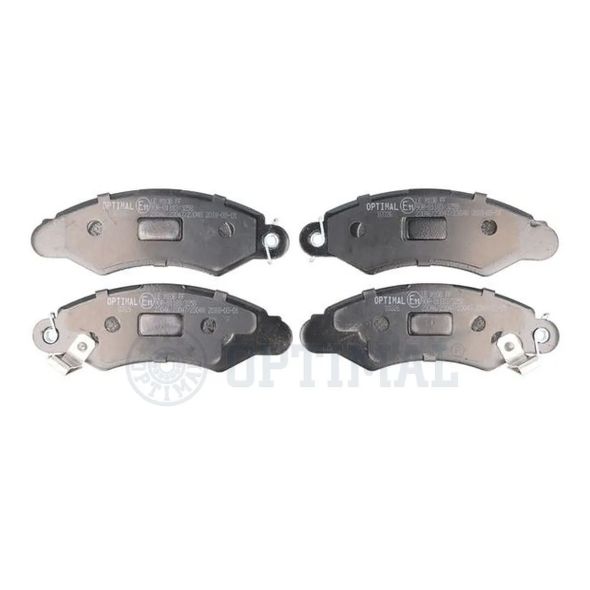 Kit de plaquettes de frein, frein à disque OPTIMAL 10326