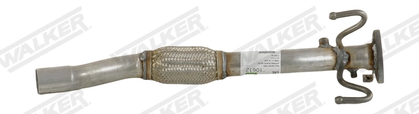Tube ondulé, système d'échappement WALKER 10612