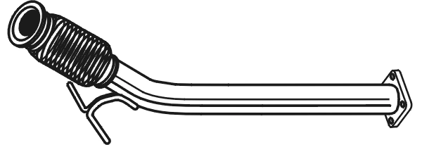 Tuyau d'échappement WALKER 10696