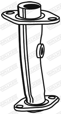 Tuyau d'échappement WALKER 02728