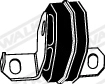 Suspension, échappement WALKER 80163