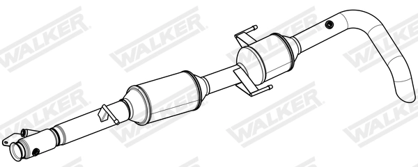 Catalyseur SCR WALKER 96020