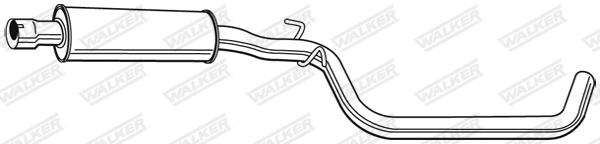 Silencieux central WALKER 22881