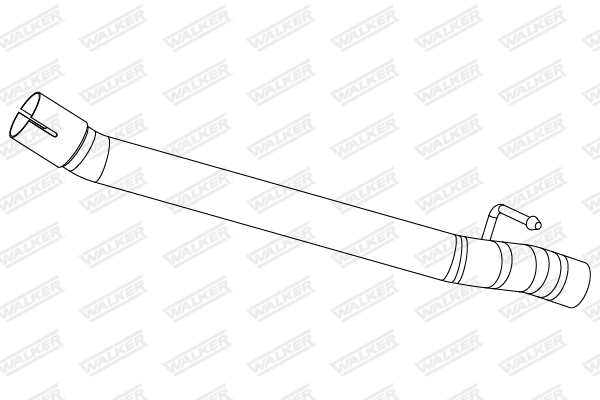 Tuyau d'échappement WALKER 10874
