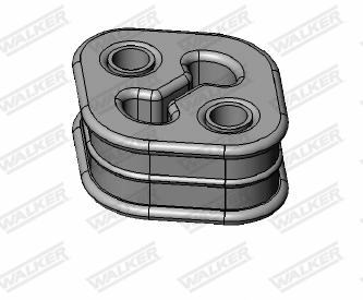 Suspension, échappement WALKER 81844