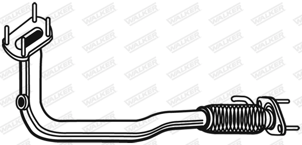 Tuyau d'échappement WALKER 06430