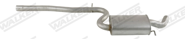 Silencieux arrière WALKER 24405