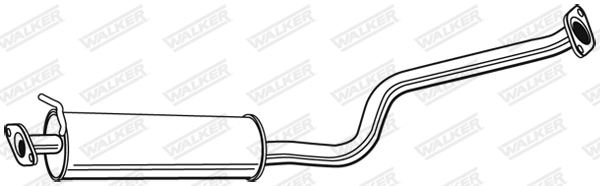 Silencieux central WALKER 22388