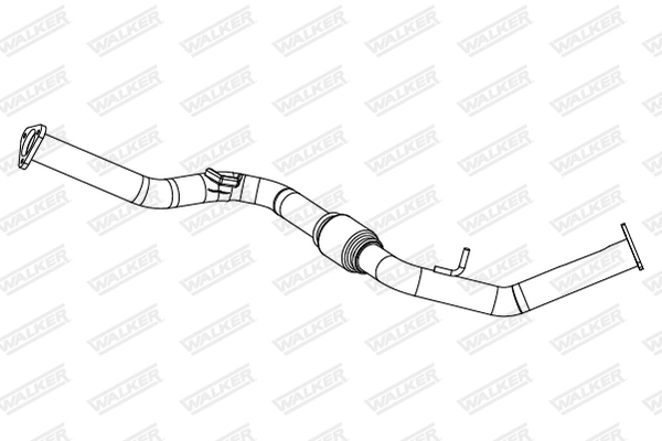 Tuyau d'échappement WALKER 10912