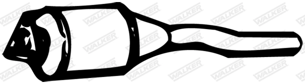 Silencieux avant WALKER 13002