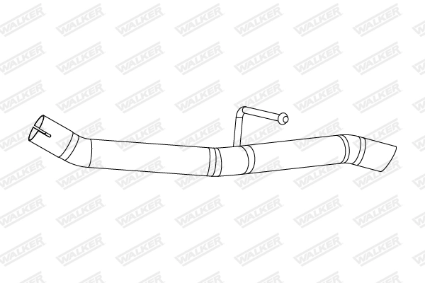 Tuyau d'échappement WALKER 10877
