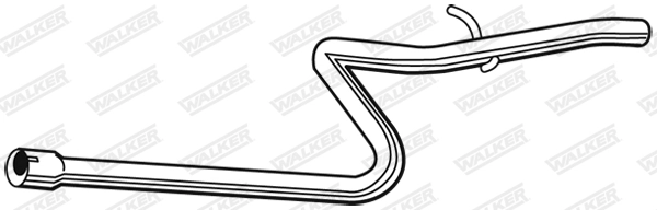 Tuyau d'échappement WALKER 08969