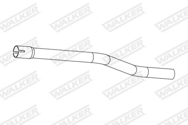 Tuyau d'échappement WALKER 10943