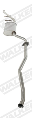 Silencieux arrière WALKER 09616