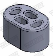 Bandes de caoutchouc, échappement WALKER 81258