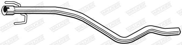 Tuyau d'échappement WALKER 09199