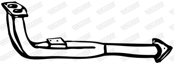 Tuyau d'échappement WALKER 15899