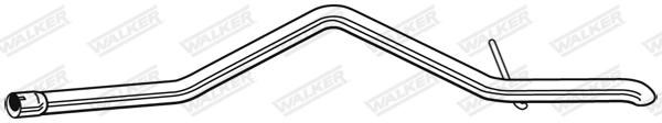 Tuyau d'échappement WALKER 10668