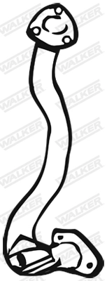 Tuyau d'échappement WALKER 05322