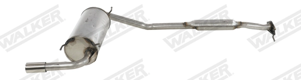 Silencieux arrière WALKER 18847