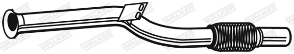 Tuyau d'échappement WALKER 10506