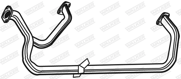 Tuyau d'échappement WALKER 17452