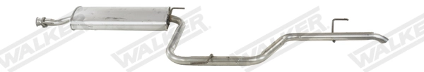 Silencieux arrière WALKER 22231