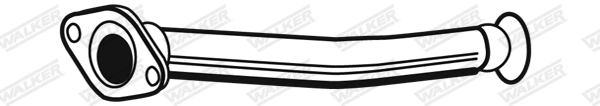 Tuyau d'échappement WALKER 10808
