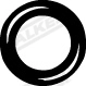 Bandes de caoutchouc, échappement WALKER 81228
