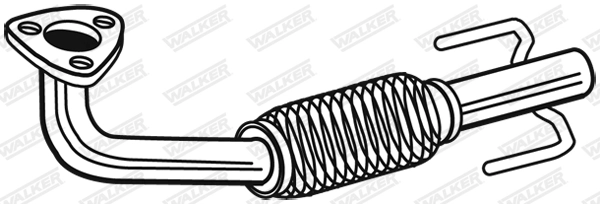 Tuyau d'échappement WALKER 10536