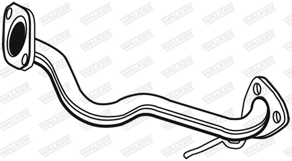 Tuyau d'échappement WALKER 03962