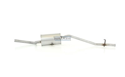 Silencieux arrière WALKER 19113