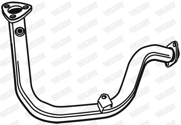 Tuyau d'échappement WALKER 08300