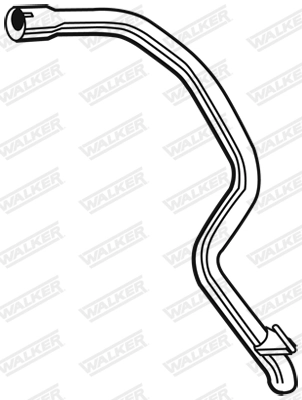 Tuyau d''échappement WALKER 08210