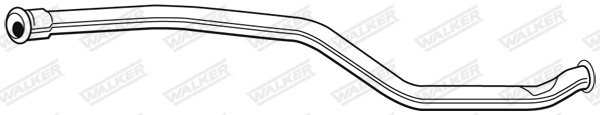 Tuyau d'échappement WALKER 08955