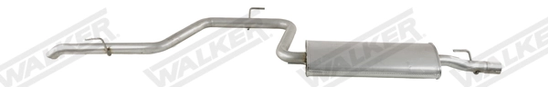 Silencieux arrière WALKER 22614