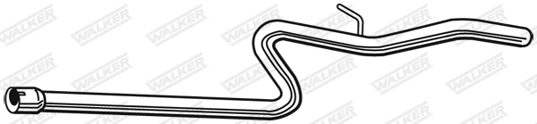 Tuyau d'échappement WALKER 10572
