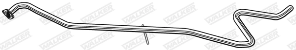 Tuyau d'échappement WALKER 10619