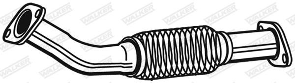 Tuyau d'échappement WALKER 07791