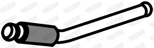 Tuyau d'échappement WALKER 18855