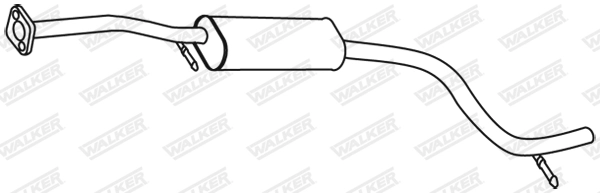 Silencieux central WALKER 22218