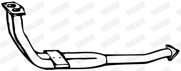 Tuyau d'échappement WALKER 17570