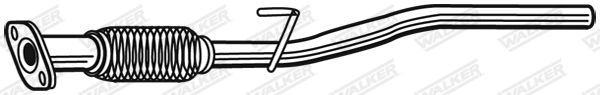 Tuyau d'échappement WALKER 07195